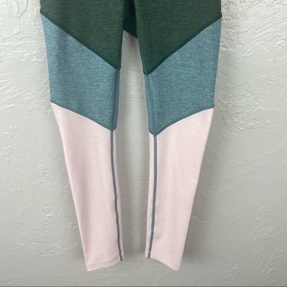 NWT Outdoor Voices 7/8 tricolor spring leggings XS - Picture 5 of 11
